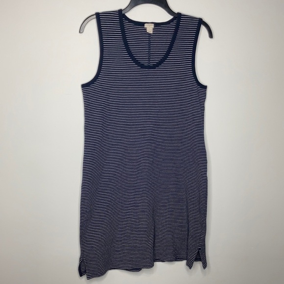 J. Crew factory striped tank dress size small - Picture 1 of 5